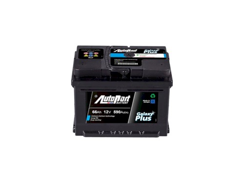 Autobaterie 12V  66Ah AUTOPART GALAXY PLUS 590A 242x175x190mm